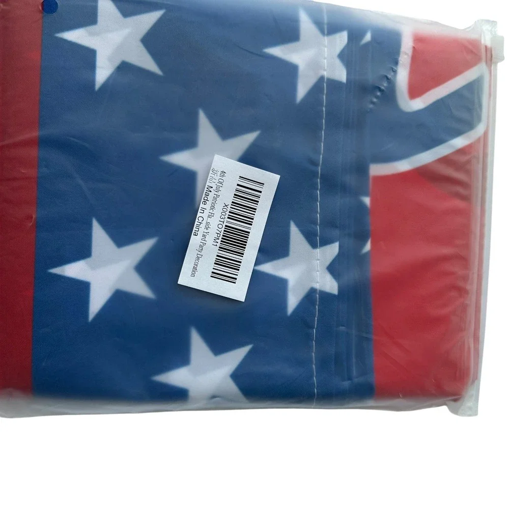 4th of July Patriotic Flag Side Yard Party Decoration‎ USA American